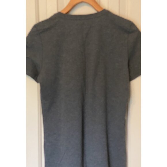 NC State Wolfpack Dark Gray T-Shirt Women's Size S Life Is Good North Carolina - Picture 6 of 10